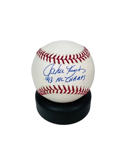 JOHN KRUK PHILADELPHIA PHILLIES SIGNED 1993 NL CHAMPS MLB RAWLINGS BASEBALL COA JOHN KRUK PHILADELPHIA PHILLIES SIGNED 1993 NL CHAMPS MLB RAWLINGS BASEBALL COA