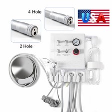 Portable Dental Turbine Unit with Weak Suction Work with Air Compressor 4H/2H