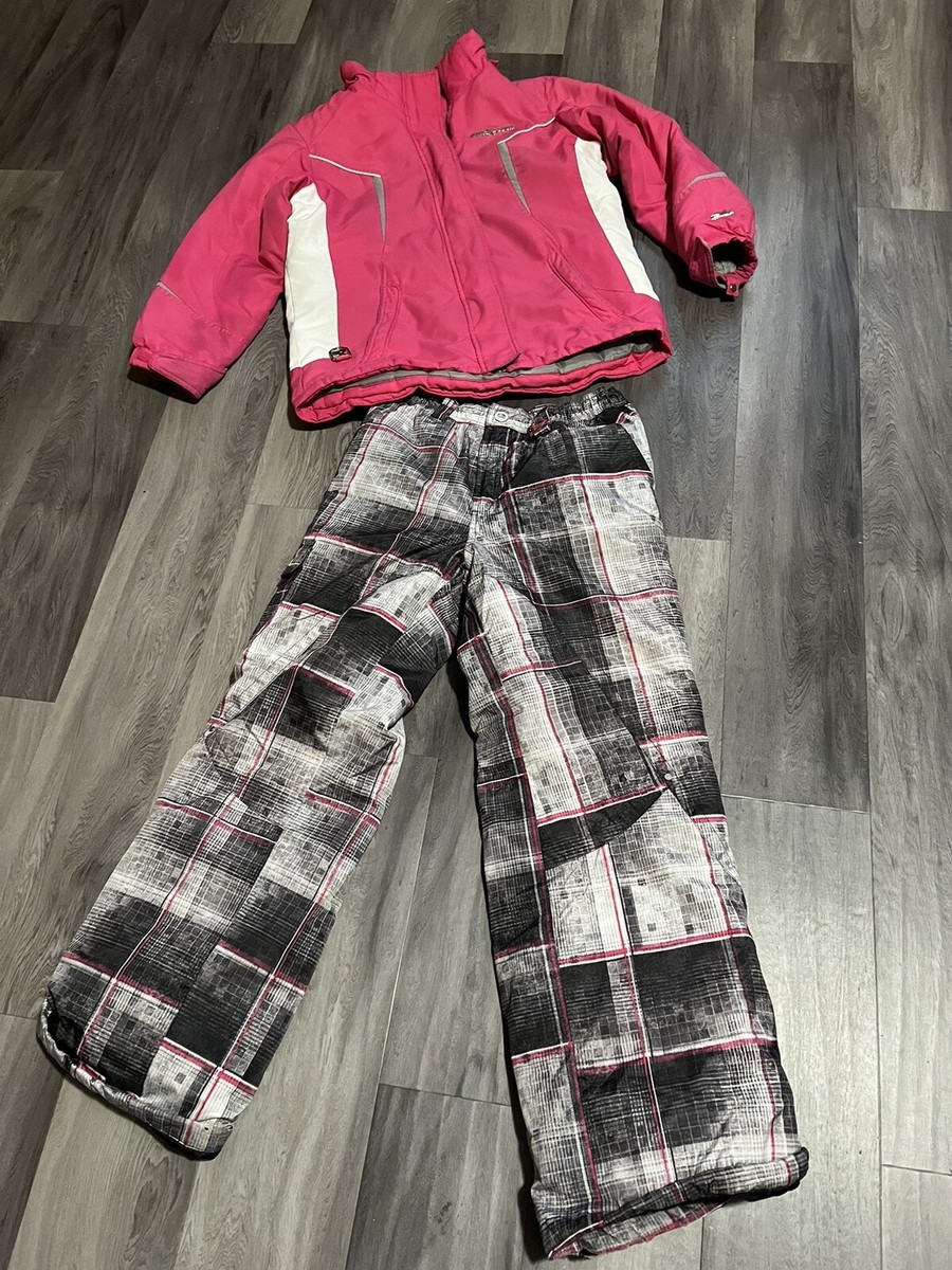 Womens Size 14 Large Zero Exposure 2 Piece Ski Suit Snowboarding