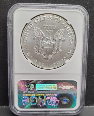 2016 $1 Silver Eagle NGC MS70 First Day-Eagle 30th Anniversary
