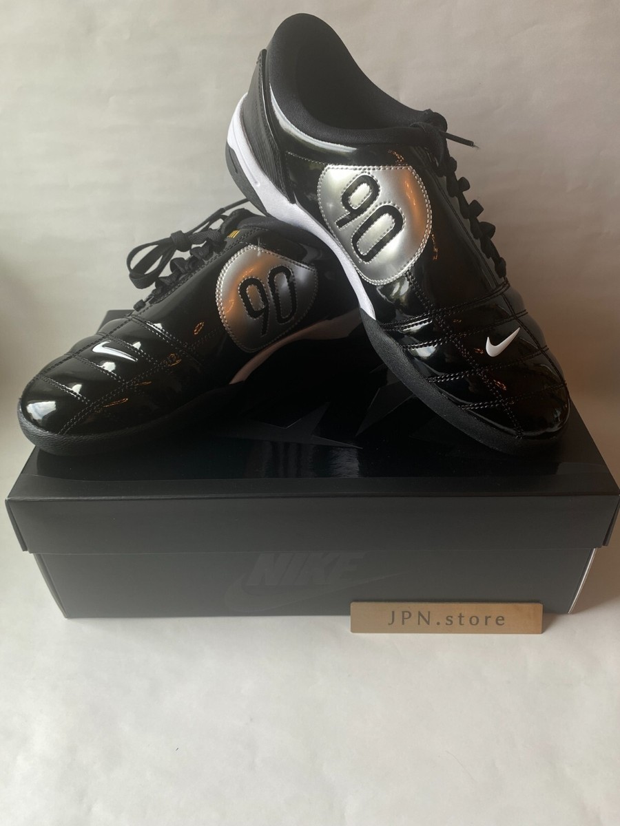 Nike Total 90 HJ9351-001 3 SP Shiny Metallic Silver and Black
