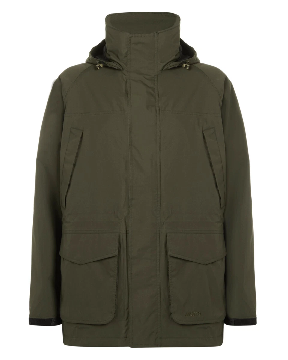 Musto Mens Fenland BR2 Packaway Shell Jacket Medium Dark Moss eBay