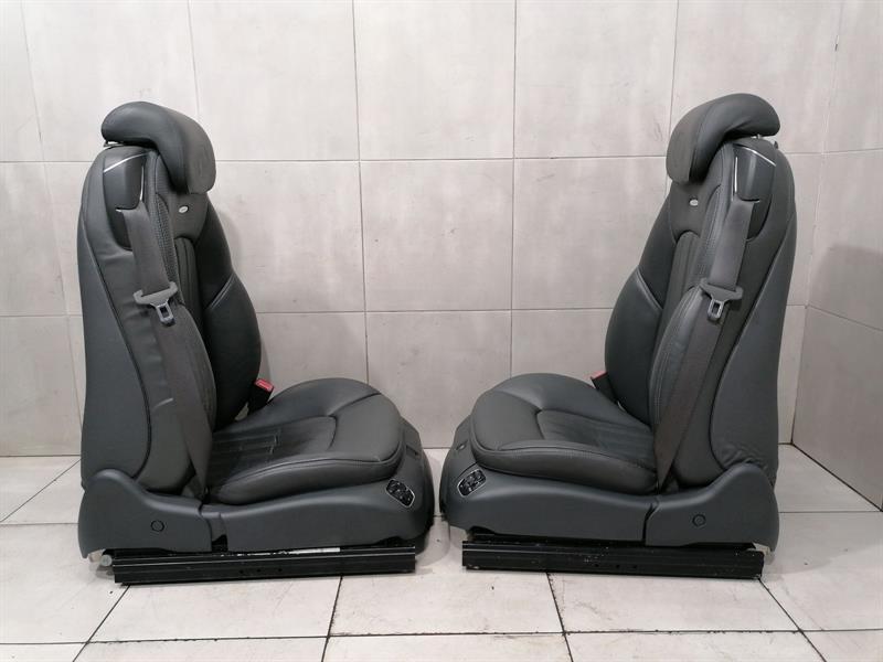 MERCEDES SL55 AMG GRAPHITE SPORT SITZE R230 SEATS MASSAGE WAPPEN  