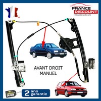 Manueller Fensterheber Vorne Rechts Beifahrer FüR Golf 3 1H0837402C 1H0837402