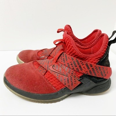 lebron soldier 12 red black