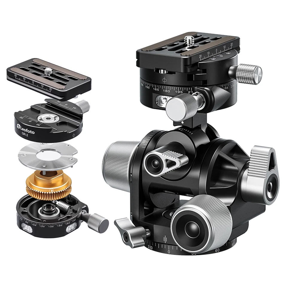 Profession 2024 Leofoto G4PRO Geared Panorama Head with Plate - Image 2 of 4