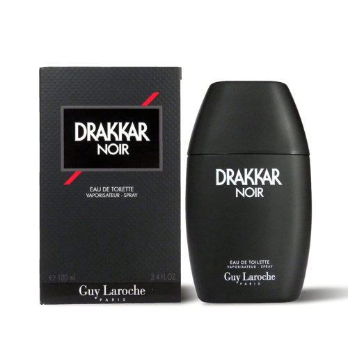 Drakkar Noir by Guy Laroche - Vintage Men's Fragrance, 3.4 Oz EDT Spray - Picture 1 of 7