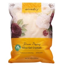 Silica Gel Flower Drying Crystals - 5 LBS, Color Indicating, Reusable