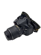Nikon SLR Digital Camera DSLR D5200 18-55 VR Lens Kit Black Used
