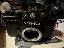 Yashica TL Electro X 35mm SLR Film Camera