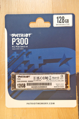 Patriot P300 128 GB M.2 PCIe Gen3 X4 - Solid State Drive - SSD New