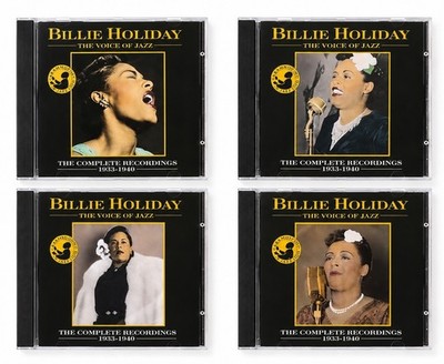 Billie Holiday 4CD Set Complete Recordings 1933-1940 Classic Jazz Blues