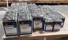Lot of Sika Biresin Marine EPOXY RESIN CR72 CH72-1 QT CH72-2 QT CH72-3 EXPIRED