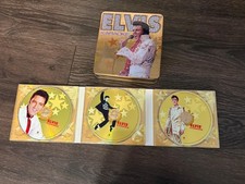 Vintage Elvis Presley Karaoke Collector's Edition 3 CD Set in Metal Tin