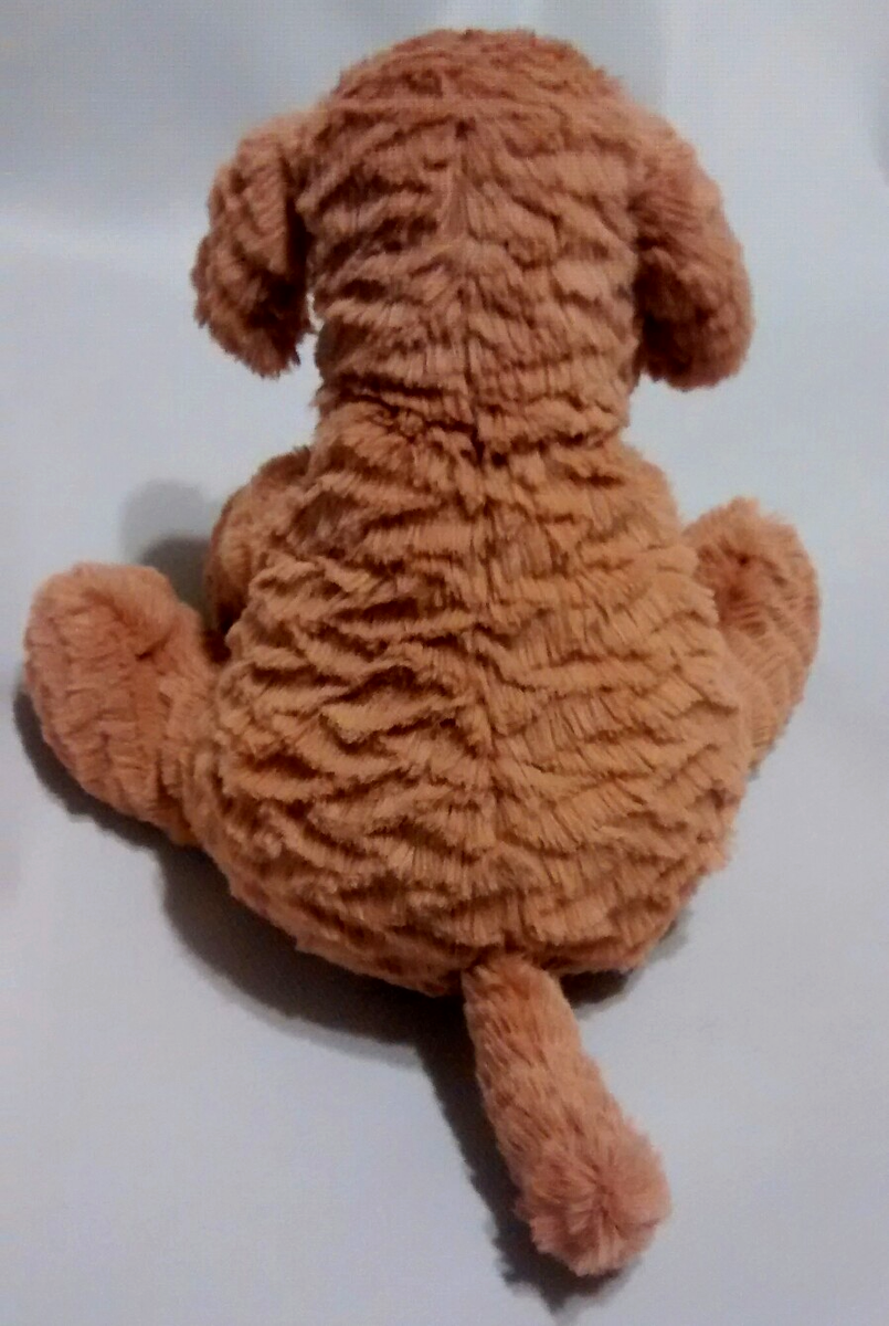 Jellycat Puppy Dog Light Brown Tan Fuddlewuddle 9