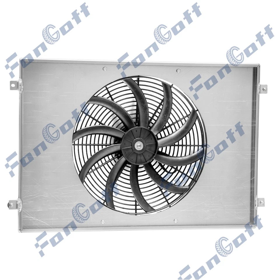 #DPI503 Shroud+Electric Fan Fit 1973~1978 Dodge Charger Coronet Mopar 7.2L,V8 - Imagem 4 de 4