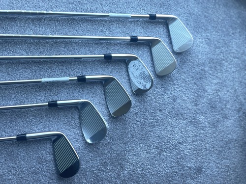 NEW Titleist T200 6 Irons Set 5-PW True Temper AMT S300 Black Stiff Shaft 2023 - Picture 10 of 16