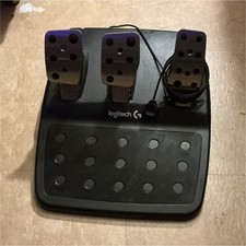 Logitech Wired Racing Wheel Pedal Set Black Silver Plastic Metal