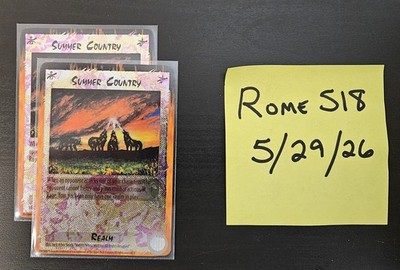 1995 Rage CCG Summer Country Ultra Rare Umbra Foil, Realm White Wolf