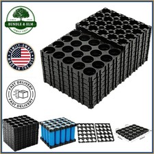20pcs 4x5 Cell Spacer for 18650 Battery Holder Bracket in Durable ABS Plastic