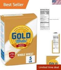 Healthy 5 lb Whole Wheat Flour - Elevate Your Baking with Quality Ingredients