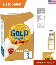 Healthy 5 lb Whole Wheat Flour - Elevate Your Baking with Quality Ingredients