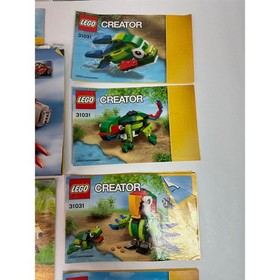 Lego Creator Instruction Manual Lot 4895 31031 31019 31032 31015 40078 40109