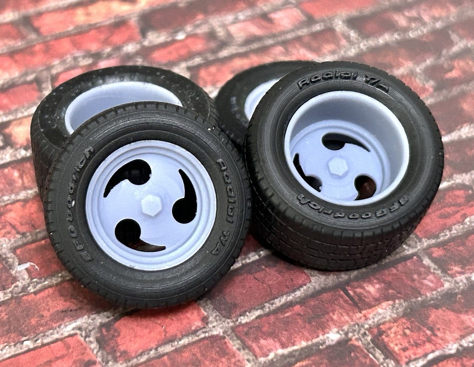 1/24 Scale: 15-inch “Boyd’s Ninja” Resin Wheels W/ Wide Rear Tires | eBay