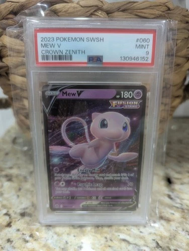 2023 Mew v #060 Crown Zenith PSA 9