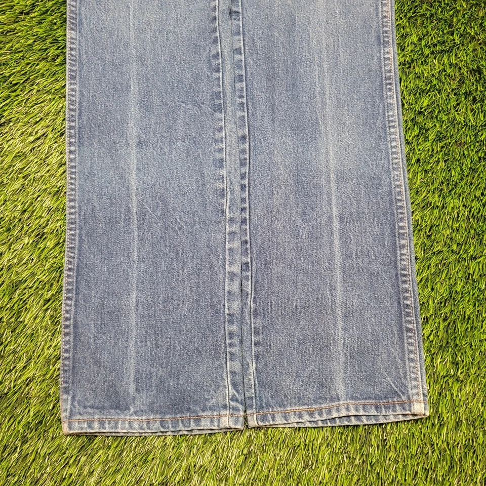 Jeans Wrangler 936DEN de Colección Años 80 Para Hombre 31x32 Hechos en EE. UU. Vaquero Cintura Alta Foto 3 de 4