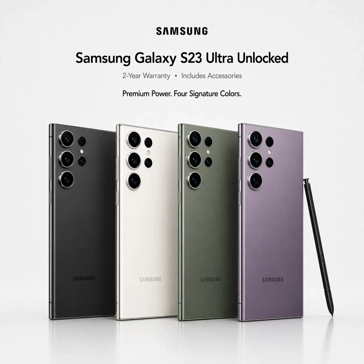 Samsung Galaxy S23 Ultra 5G 256GB 512GB - US Version