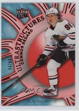 2025-26 Upper Deck Fleer Ultra Ultrastructures Red /99 Connor Bedard #SR10of25