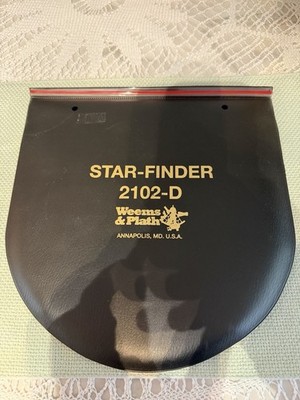 Weems & Plath Sternfinder & Identifikator Nr. 2102-D komplette Himmelsnavigation