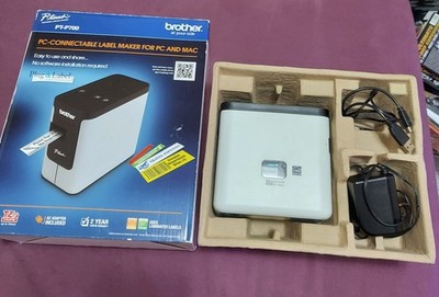 Brother P-Touch PT-P700 Label Maker  Working -Missing One Item 95% complete READ