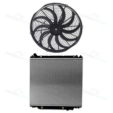 Cooling Fan & Radiator Kit fits 1999-2003 Ford F-350 Super Duty 6.8L 7.3L