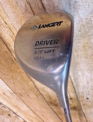 LANGERT DRIVER 9.75° RH 1 WOOD GRAPHITE ALDILA VITESSE REGULAR FLEX 45.5''  GUC 
