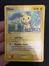 Pokémon TCG - Minun 41/107 Reverse Holo Stamped - 2005 EX Deoxys - MP+ on eBay