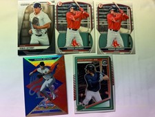 🔥(Lot Of 5) ROMAN ANTHONY RC’s - 2 Bowman, Prizm, Optic & Crusade Holo