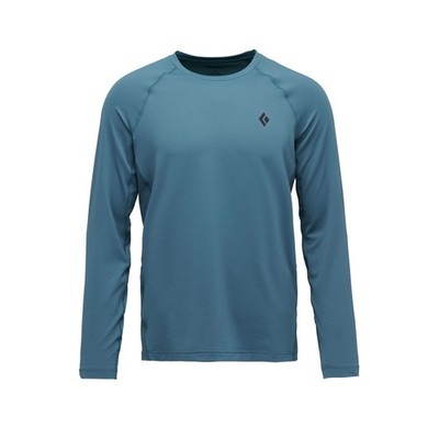 Black Diamond Alpenglow Long Sleeve Crew Men  leichtes Herrenshirt  creek blue