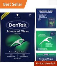 Mint Flavor Dental Floss Picks 150 Count - Ultimate Plaque Remover for Adults