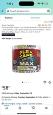 FLEX SEAL Family Products MAX Waterproof Repair Tape - Clear - Size: 4" × 25' 