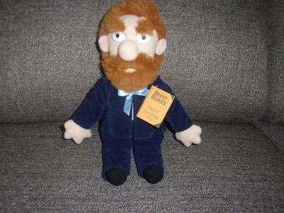 Van Gogh RARE Brainy Beanies by The Unemployed Philosophers Guild VINTAGE 1998