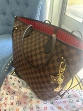 Louis Vuitton Neverfull MM Damier Ebene Tote ...