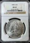 1888-S Morgan Silver Dollar $1, NGC MS 62 #18292