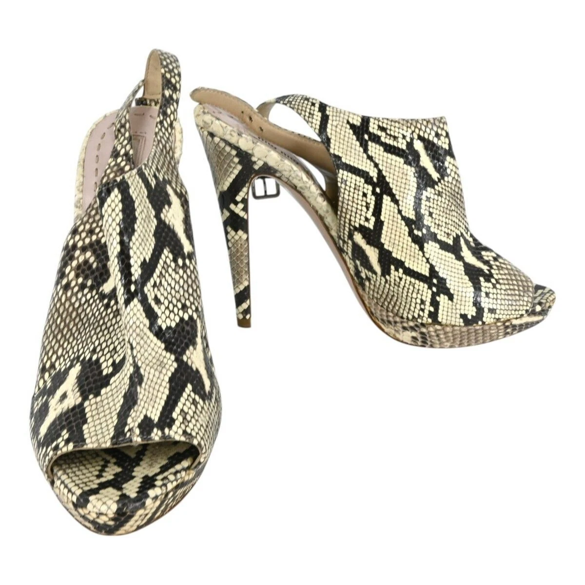 Snake Leather Upper Heels Miu Miu for Women for sale | eBay