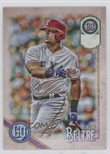 2018 Topps Gypsy Queen Missing Nameplate Adrian Beltre #257 HOF 00ht