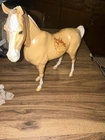 Vintage 1973 Louis Marx Johnny West Buckskin Horse Nodding Head