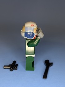 LEGO Star Wars: Rebel A-Wing Pilot Open Helmet Arvel Crynyd Minifigure SW0437