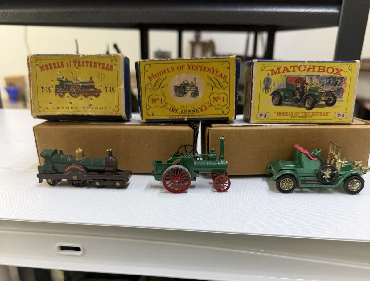 Matchbox Models of Yesteryear 1:76 Scale Diecast Cars, Trucks