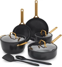Nonstick Reserve Pro 10 Piece Cookware Set, NSF Certified Ceramic, Hard Anodized
